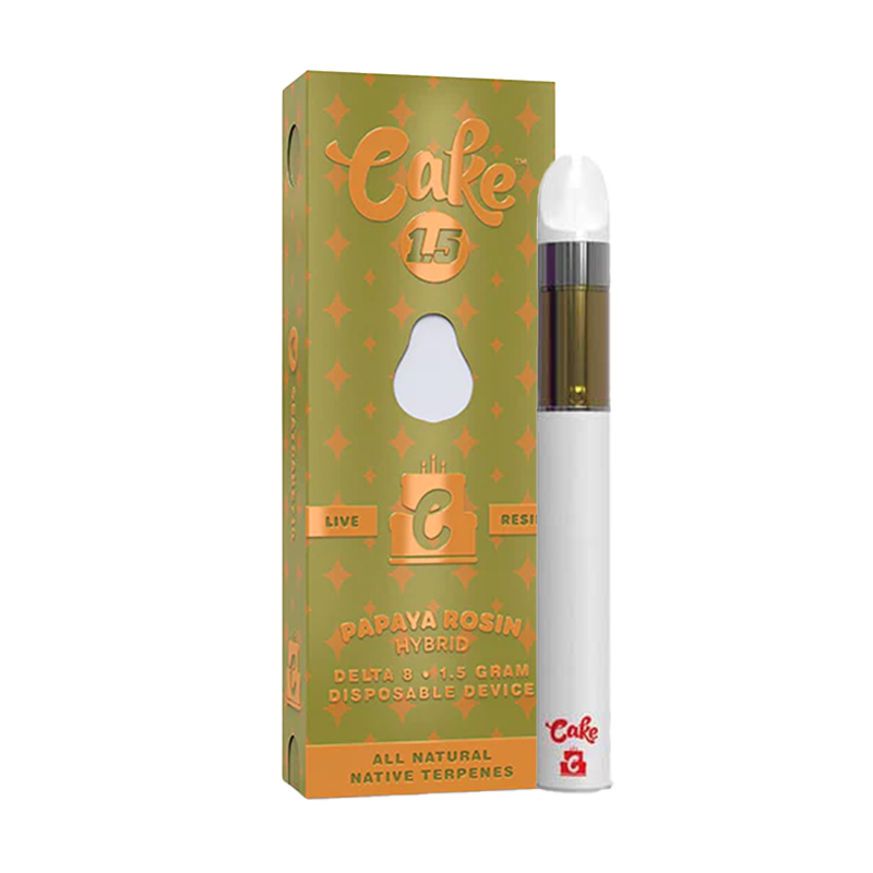Cake 1.5 - Delta 8 Live Resin - Disposable - 1.5g