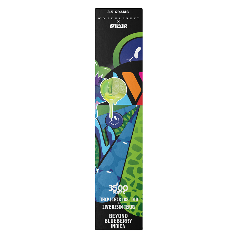 Wonderbrett x Sugar - THCA - 3.5-Gram Disposable