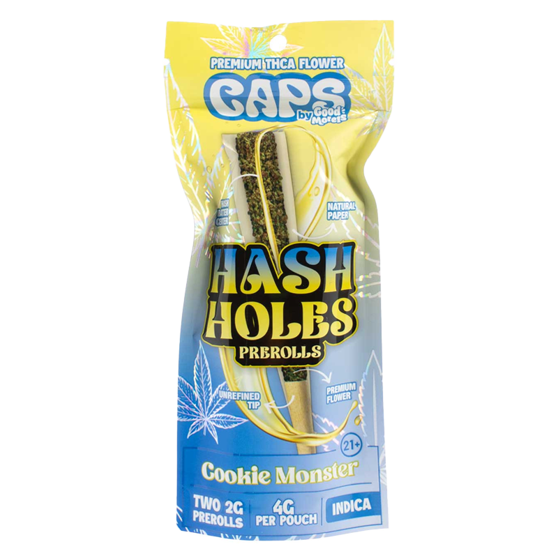 CAPS - Hash Holes - THCA Pre-Rolls - 4g