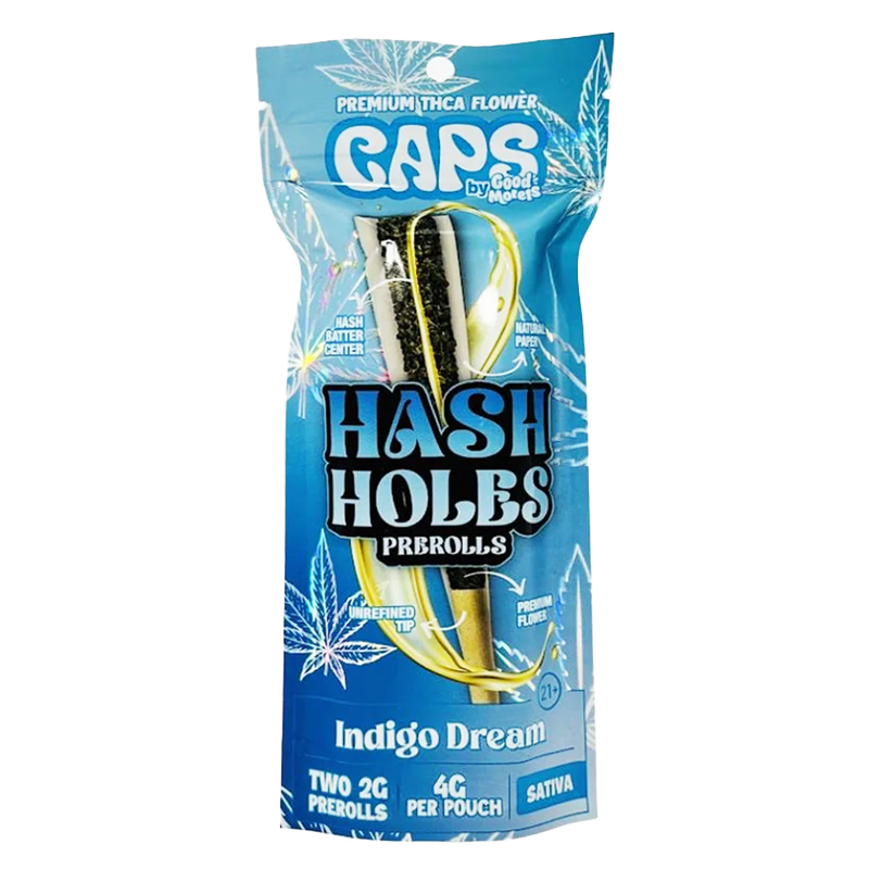 CAPS - Hash Holes - THCA Pre-Rolls - 4g