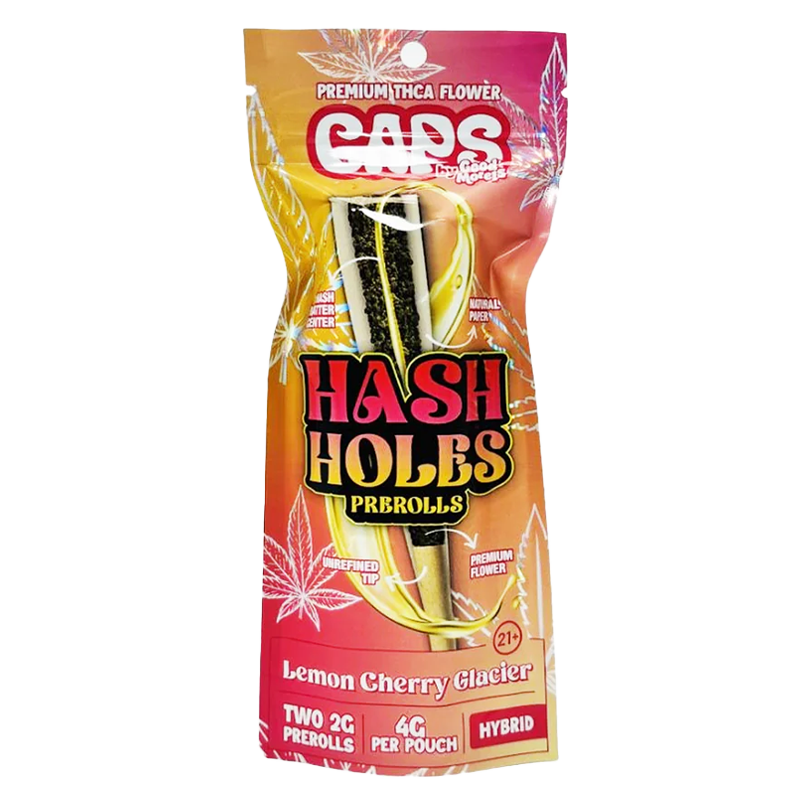 CAPS - Hash Holes - THCA Pre-Rolls - 4g