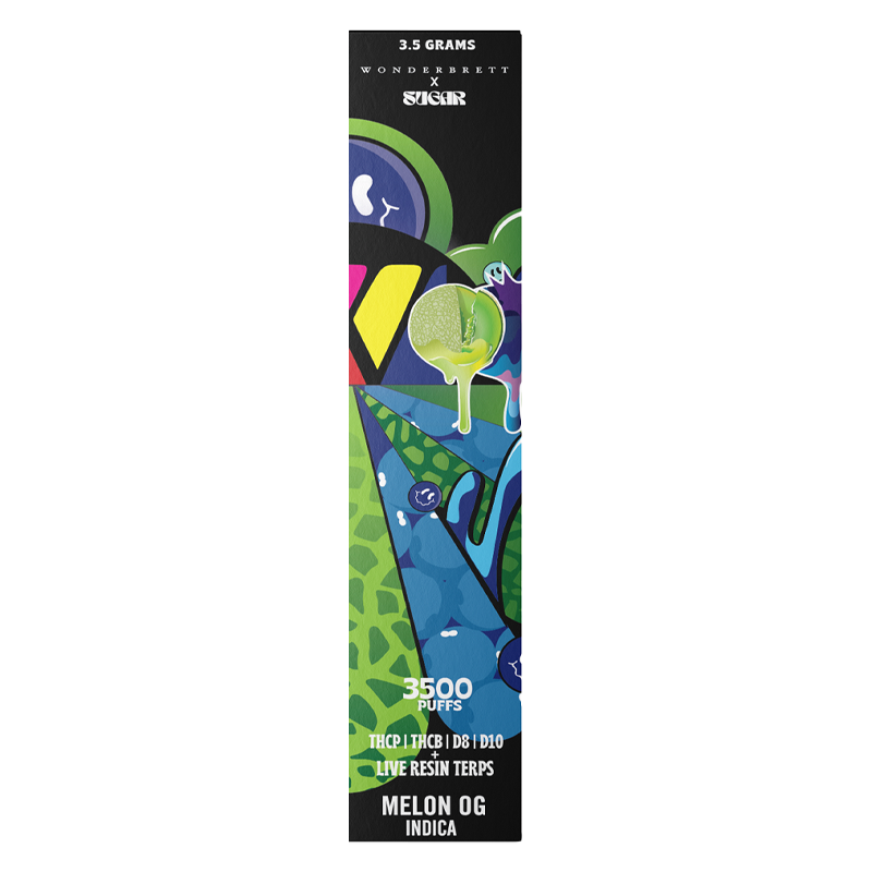 Wonderbrett x Sugar - THCA - 3.5-Gram Disposable