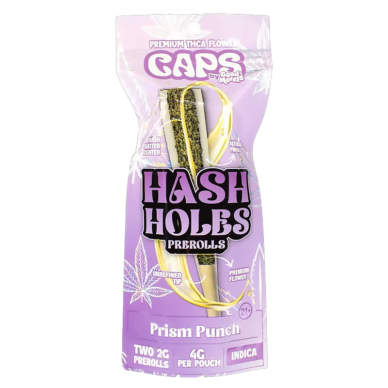 CAPS - Hash Holes - THCA Pre-Rolls - 4g