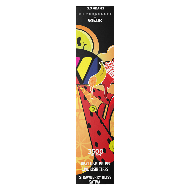 Wonderbrett x Sugar - THCA - 3.5-Gram Disposable