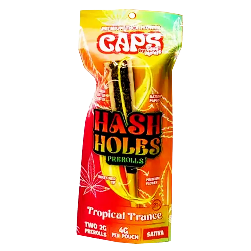 CAPS - Hash Holes - THCA Pre-Rolls - 4g