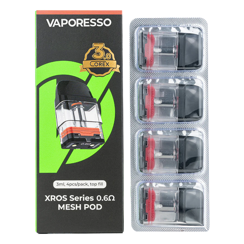 Vaporesso - XROS Replacement Pods (4-Pack)