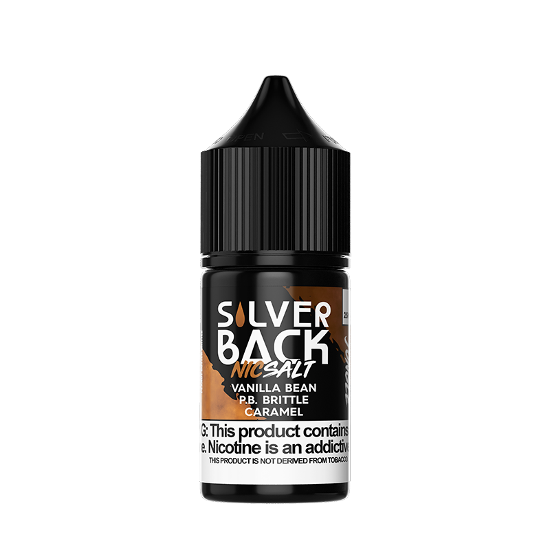 Amy by Silverback Juice Co., 25mg – Vanilla, Caramel & Peanut Butter Blend