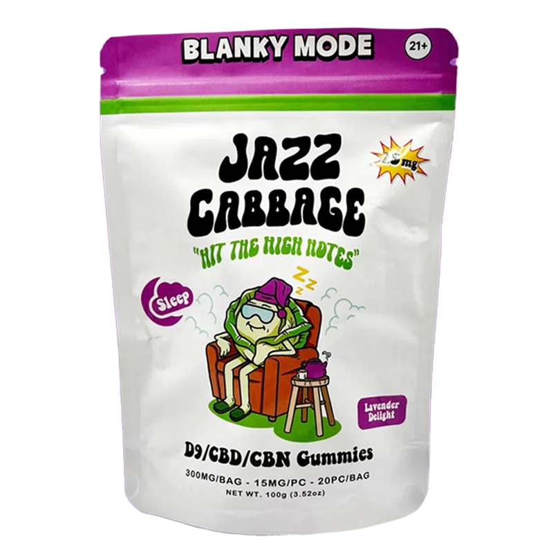 Jazz Cabbage - Delta 9 Gummies - 300mg
