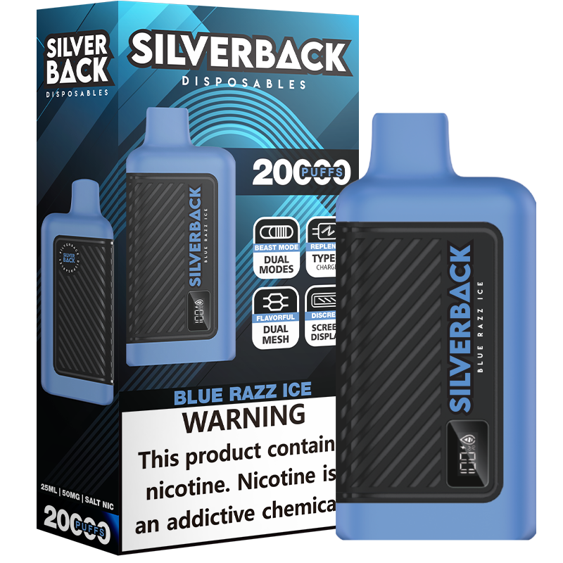 Silverback Disposable | 20,000 Puff Disposable