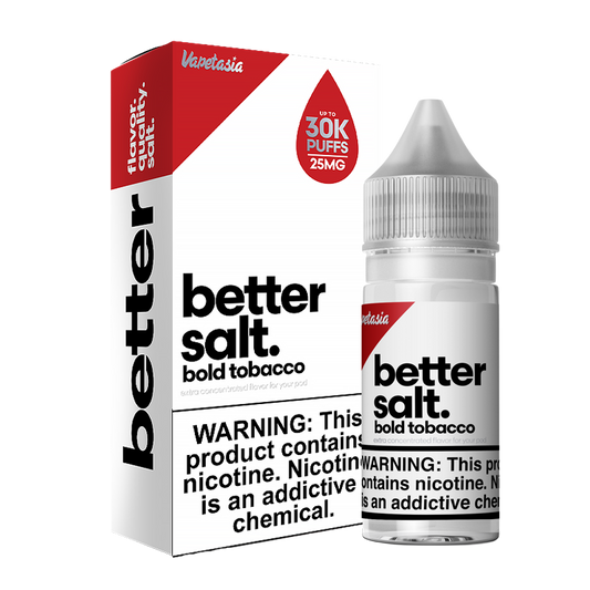 Better Salt by Vapetasia - Bold Tobacco