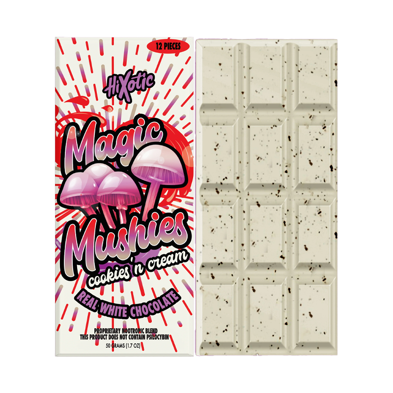 Magic Mushroom Chocolates by Hixotic
