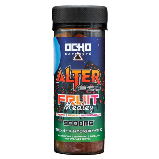 Ocho Extracts - Alter Ego - THC-A + HYX-11 Gummies 9000MG.