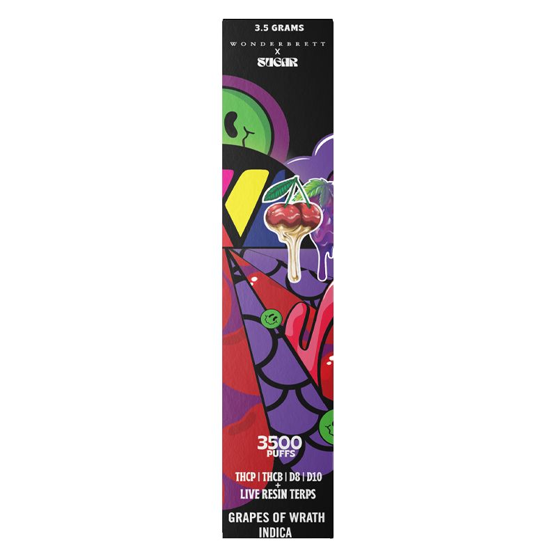 Wonderbrett x Sugar - THCA - 3.5-Gram Disposable