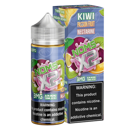 Noms X2 - Kiwi Passionfruit Nectarine