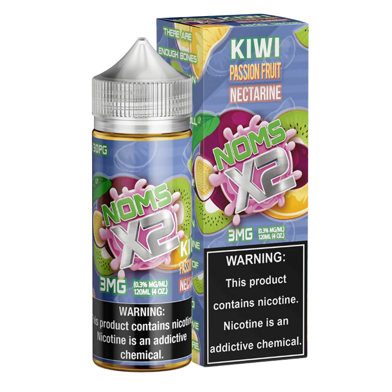 Noms X2 - Kiwi Passionfruit Nectarine