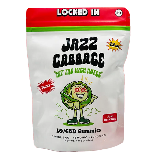 Jazz Cabbage - Delta 9 Gummies - 300mg