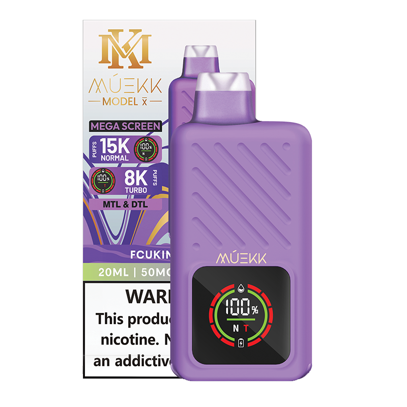 Muekk Model X | 15,000 Puff Disposable