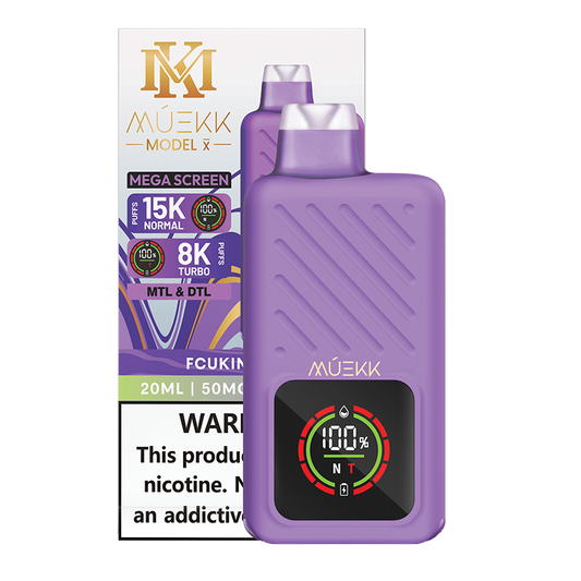 Muekk Model X | 15,000 Puff Disposable