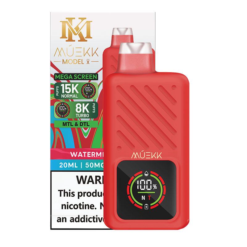Muekk Model X | 15,000 Puff Disposable