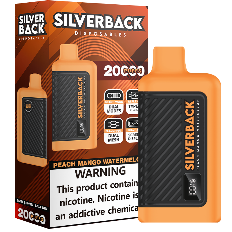Silverback Disposable | 20,000 Puff Disposable