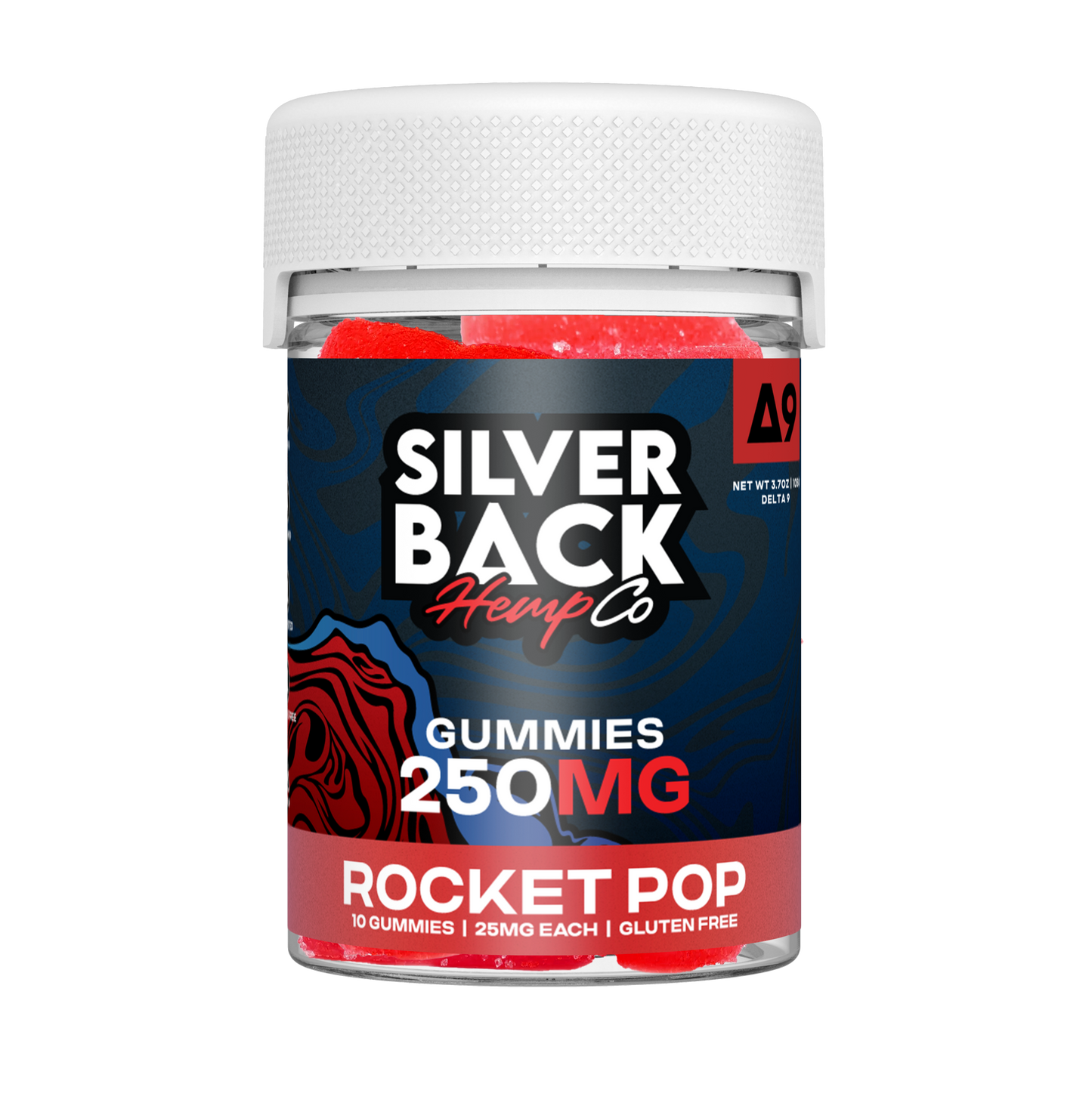 Silverback Hemp Co - Delta 9 Gummies - 250mg