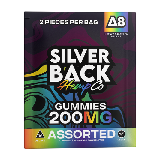 Silverback Hemp Co - Delta 8 - Assorted Flavors 2-Pack - 200mg