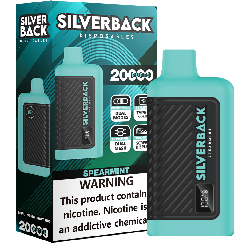 Silverback Disposable | 20,000 Puff Disposable