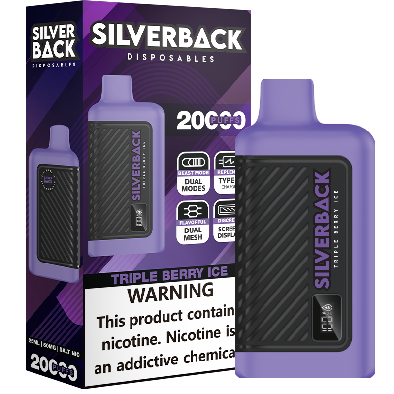 Silverback Disposable | 20,000 Puff Disposable