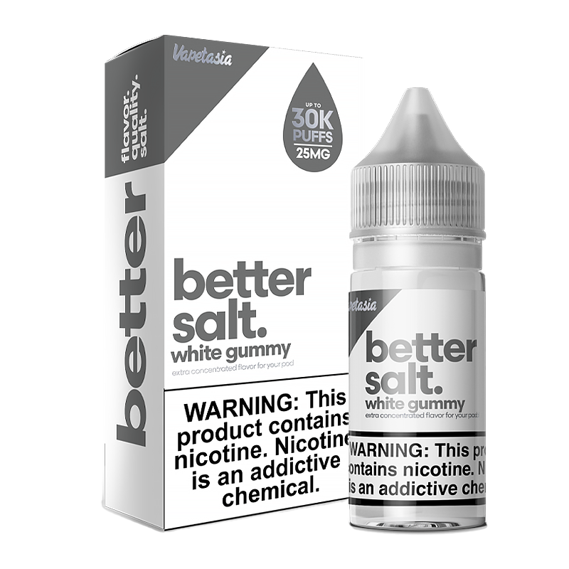 Better Salt by Vapetasia - White Gummy