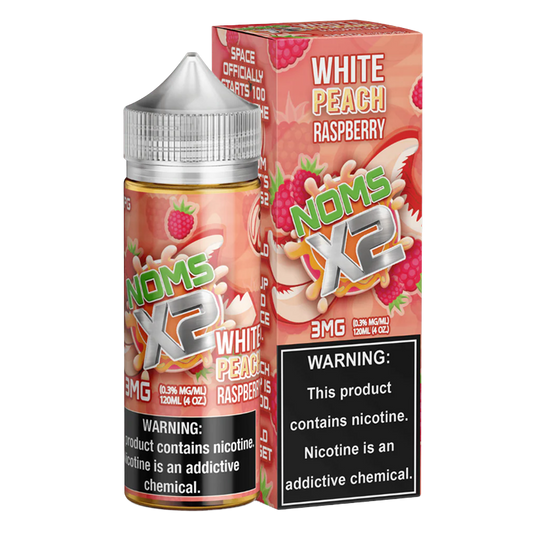 Noms X2 - White Peach Raspberry