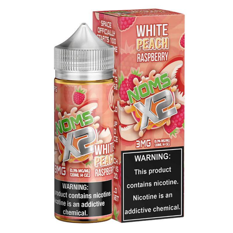 Noms X2 - White Peach Raspberry