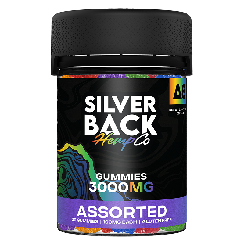 Silverback Hemp Co - Delta 8 Gummies - 3000mg