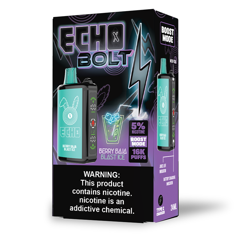 Echo Bolt | 16,000 Puff Disposable