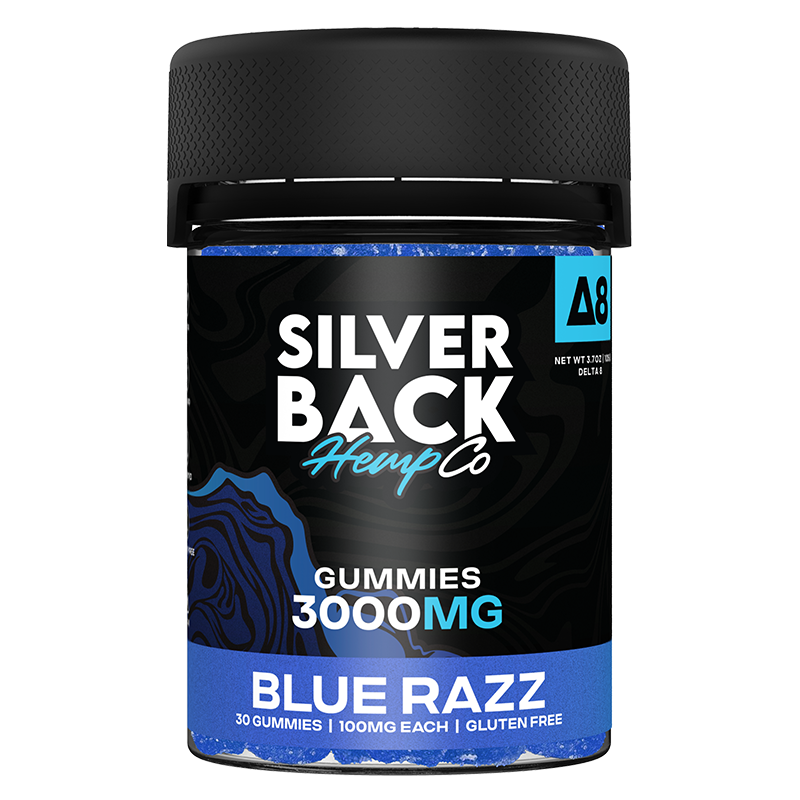 Silverback Hemp Co - Delta 8 Gummies - 3000mg