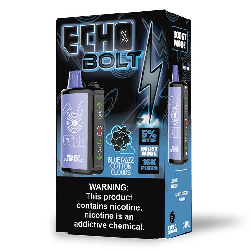 Echo Bolt | 16,000 Puff Disposable