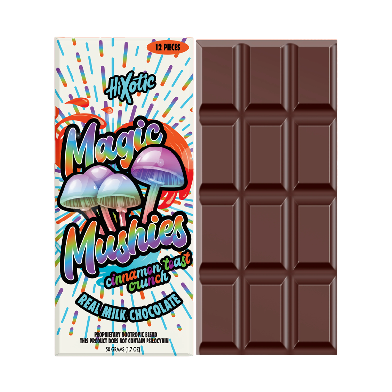 Magic Mushroom Chocolates by Hixotic