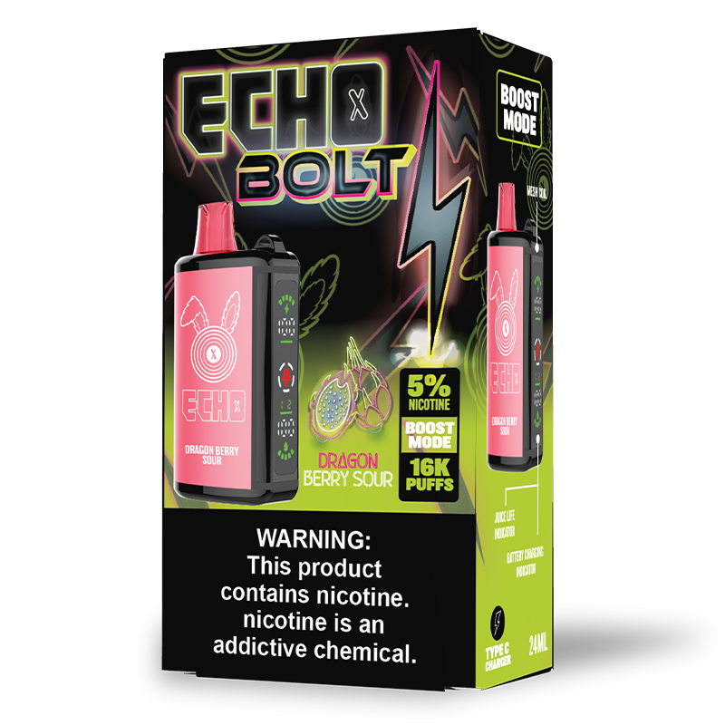 Echo Bolt | 16,000 Puff Disposable