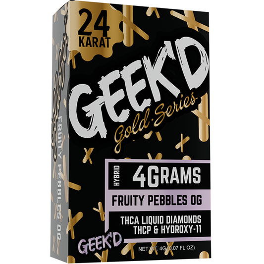 Geek'd - 24K Gold Series - Disposable - 4g.