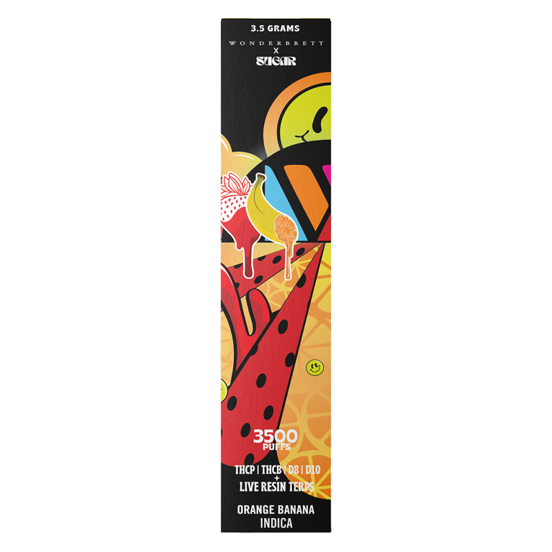 Wonderbrett x Sugar - THCA - 3.5-Gram Disposable