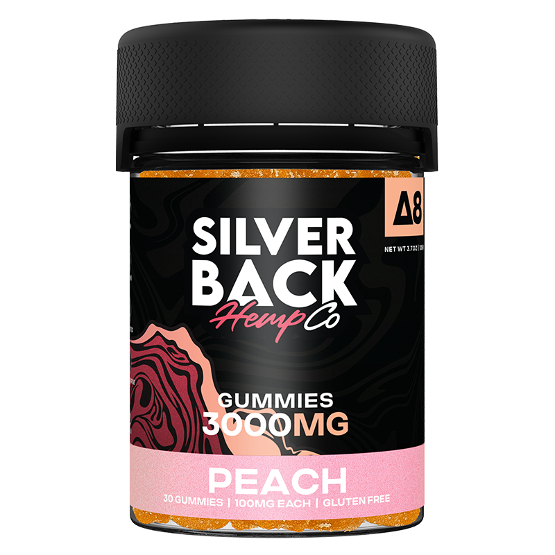Silverback Hemp Co - Delta 8 Gummies - 3000mg