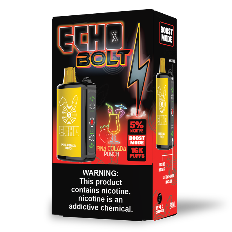 Echo Bolt | 16,000 Puff Disposable