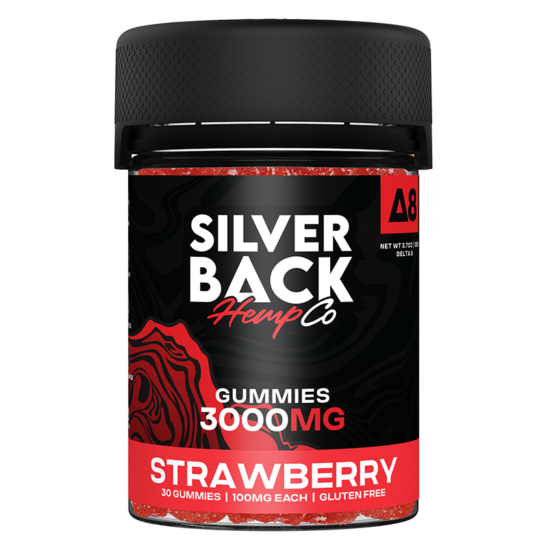 Silverback Hemp Co - Delta 8 Gummies - 3000mg